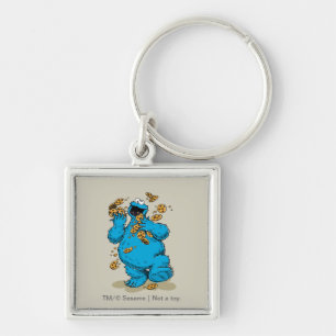 Cookie Monster Verrückte Kekse Schlüsselanhänger
