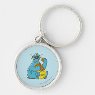 Cookie Monster Vintage Schlüsselanhänger