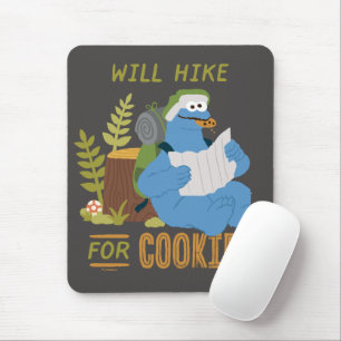 Cookie Monster   Wird wandern für Kekse Mousepad