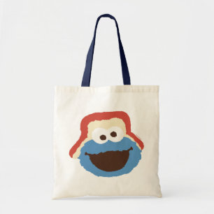 Cookie Monster Woodland Face Tragetasche