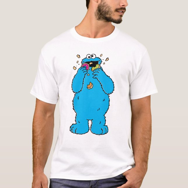 Cookie MonsterDonut Destroyer 2 T-Shirt (Vorderseite)