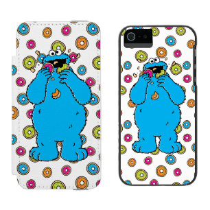 Cookie MonsterDonut Destroyer Incipio Watson™ iPhone 5 Geldbörsen Hülle