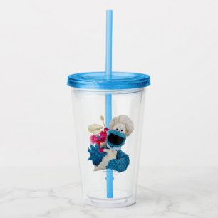 Cookie Monsters Feinschmecker LKW Friends Acryltrinkbecher