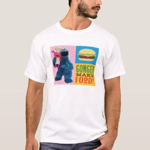 Cookie Monster's Feinschmecker Truck Gonger Make T-Shirt