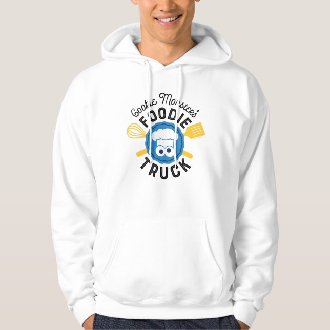 Cookie Monster's Feinschmecker Truck Logo Hoodie (Vorderseite)