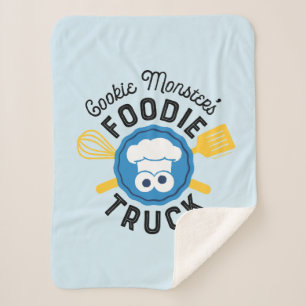 Cookie Monster's Feinschmecker Truck Logo Sherpadecke
