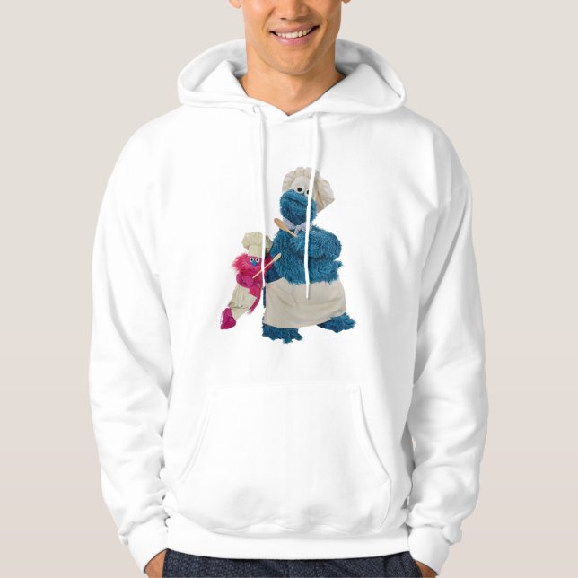 Cookie Monster's Food Truck Partners Hoodie (Vorderseite)