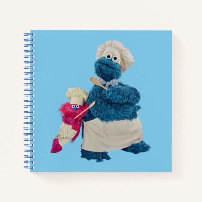 Cookie Monster's Food Truck Partners Notizbuch (Vorderseite)