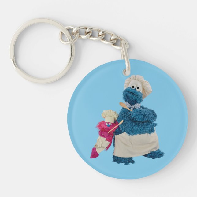 Cookie Monster's Food Truck Partners Schlüsselanhänger (Vorderseite)