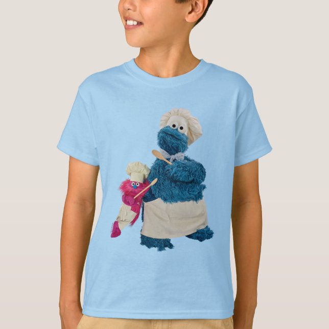 Cookie Monster's Food Truck Partners T-Shirt (Vorderseite)