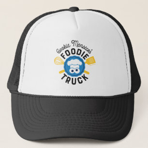 Cookie Monster's Foodie Truck-Logo Truckerkappe
