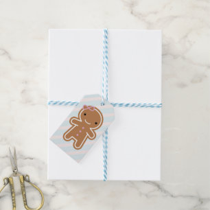 Cookie Niedlich Kawaii Gingerbread Girl; Geschenkanhänger