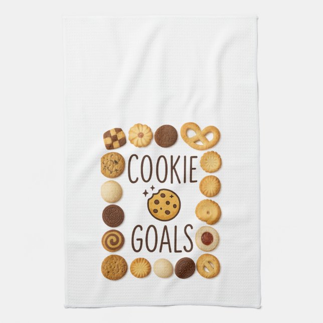 Cookie Objectifs Serviette de cuisine (Vertical)