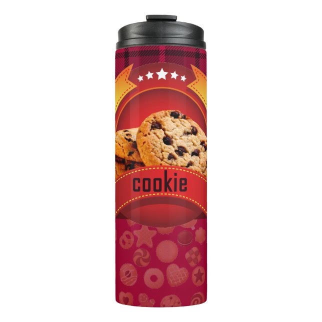 Cookie-Paket Wrapper Thermosbecher (Vorderseite)