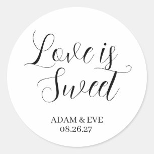 ✨ Cookie Personnalisé Cookie Favor Stickers - Élég