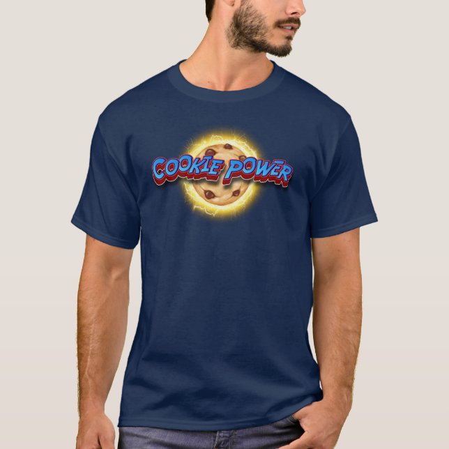 Cookie Power Super Hero T-Shirt (Vorderseite)