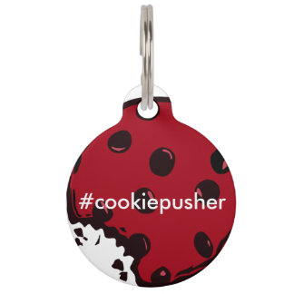 Cookie Pusher Dog Tag Tiermarke