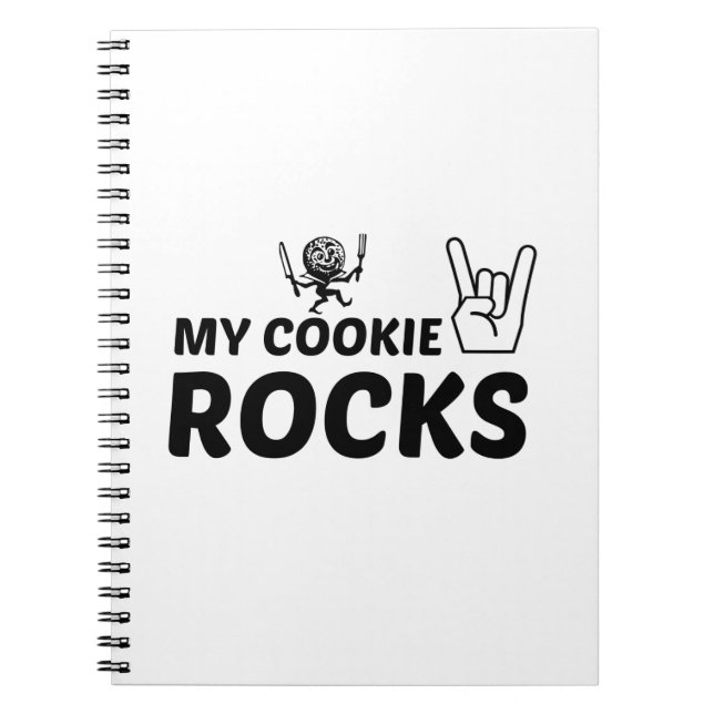 COOKIE ROCKS NOTIZBLOCK (Vorderseite)