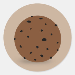 Cookie Runder Aufkleber