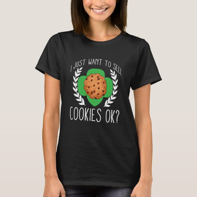 Cookie Scout For Cookie Dealer Cookie Seller Cooki T-Shirt (Vorderseite)
