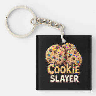 Cookie Slayer – Chocolate-Leckerei-Bezwinger Schlüsselanhänger