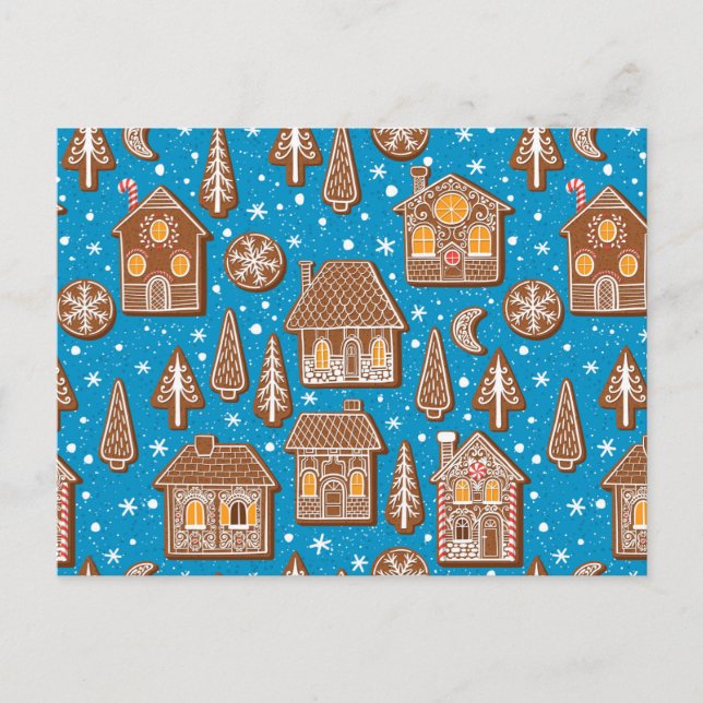 Cookie-Stadt Postkarte (Vorderseite)