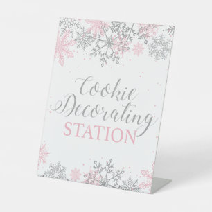 Cookie-Station Winter Onederland Sockelschild
