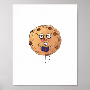 Cookie, süßes Food-Thema Poster