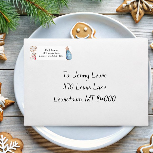 Cookie-Swap-Adressetikett (Cookie Return Address Label)