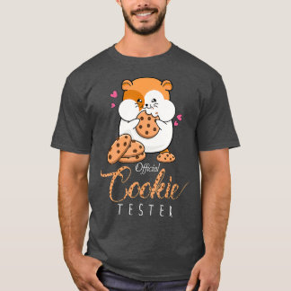 Cookie Tester Shirt Funny Niedlich Hamster