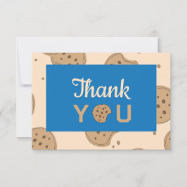 Cookie Themed Dankeschön Karte