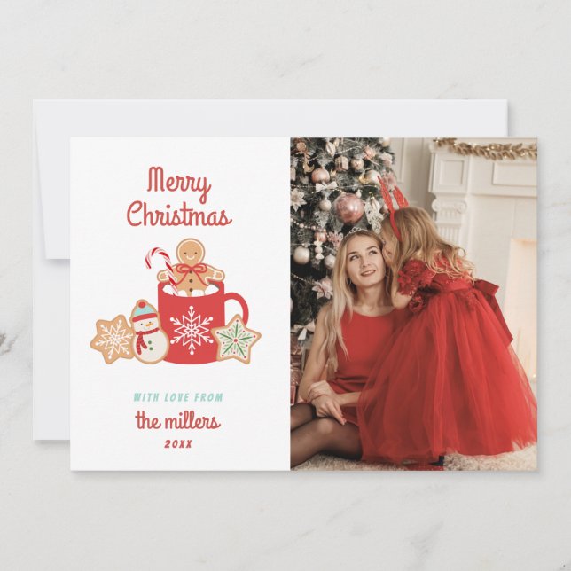 Cookie und Kakao | Frohe Weihnachten (Vorderseite)