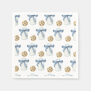 Cookie und Milch Geburtstagsparty Serviette