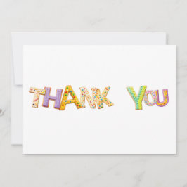 COOKIE ZUCKERGUSS EXTREME SCHRIFTART DANKESKARTE