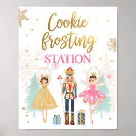 Cookie Zuckerguss Station Nutcracker Ballerina Gir Poster