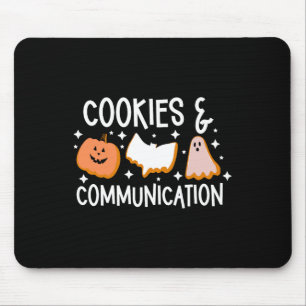 Cookies & amp; Kommunikation Witziges Halloween-De Mousepad