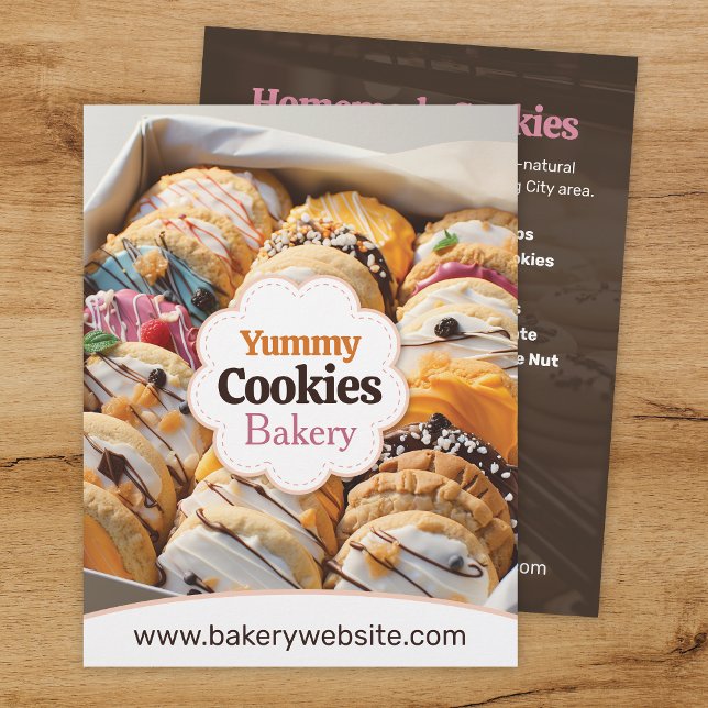 Cookies Bakery Flyer Template (Von Creator hochgeladen)