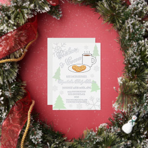 Cookies & Cocoa Babyparty Folieneinladung