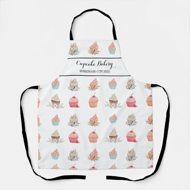 Cookies Cupcakes Bäckerei Süßigkeiten Schürze (Vorderseite)