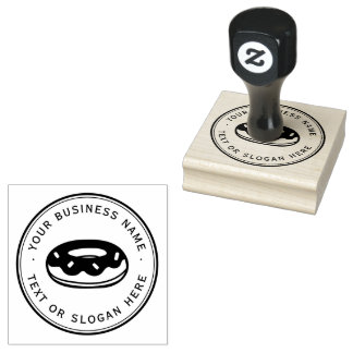 Cookies Custom Business Logo Große Gummistempel