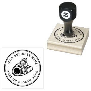 Cookies Custom Business Logo Große Gummistempel