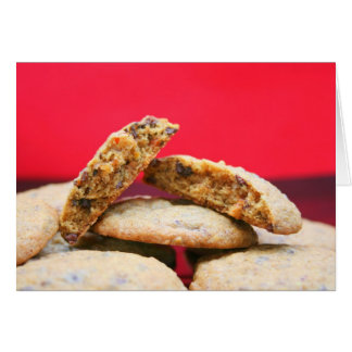 Cookies de grains entiers avec des Tidbits pulvéri