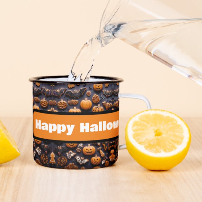 Cookies d'Halloween Gingerpain café Mug (Créateur téléchargé)