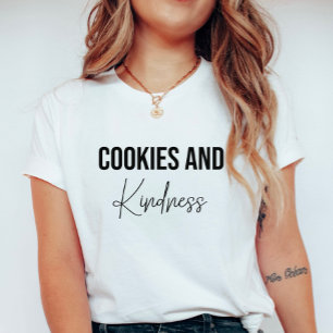 Cookies et T-shirt femme gentille