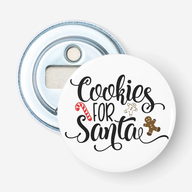 Cookies für Weihnachten Flaschenöffner (Vorderseite)