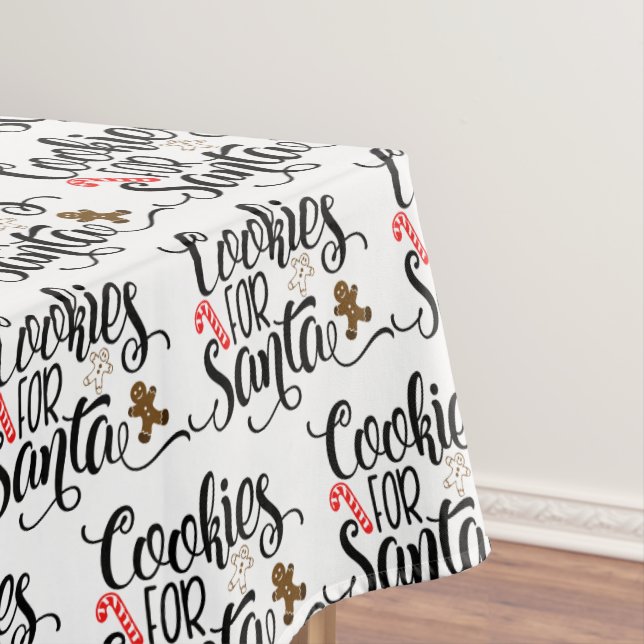 Cookies für Weihnachten Tischdecke (Beispiel)