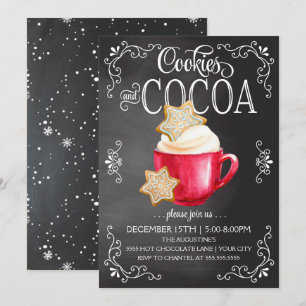 Cookies & Kakao - Hot Chocolate Einladung