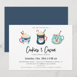 Cookies & Kakaoweihnachtszeit Party Einladung