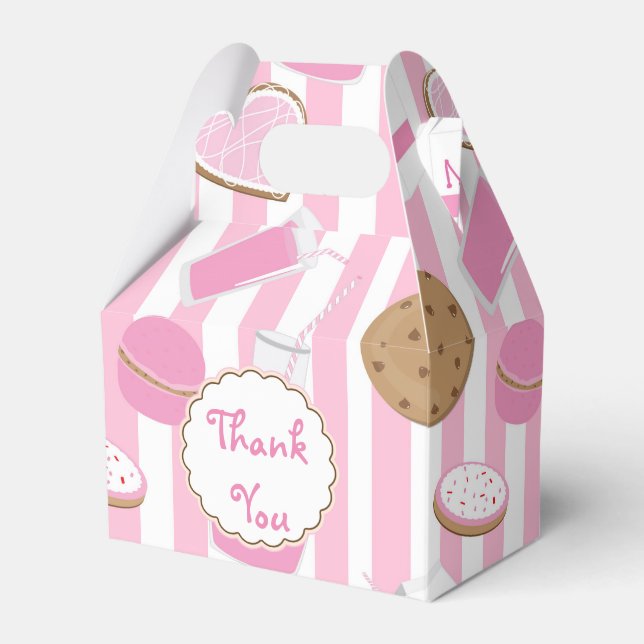 Cookies & Lait rose Ballotins de fête d'anniversai (Verso)