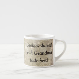 Cookies mit GRANDMA Geschmack am besten! KLEINER C Espressotasse